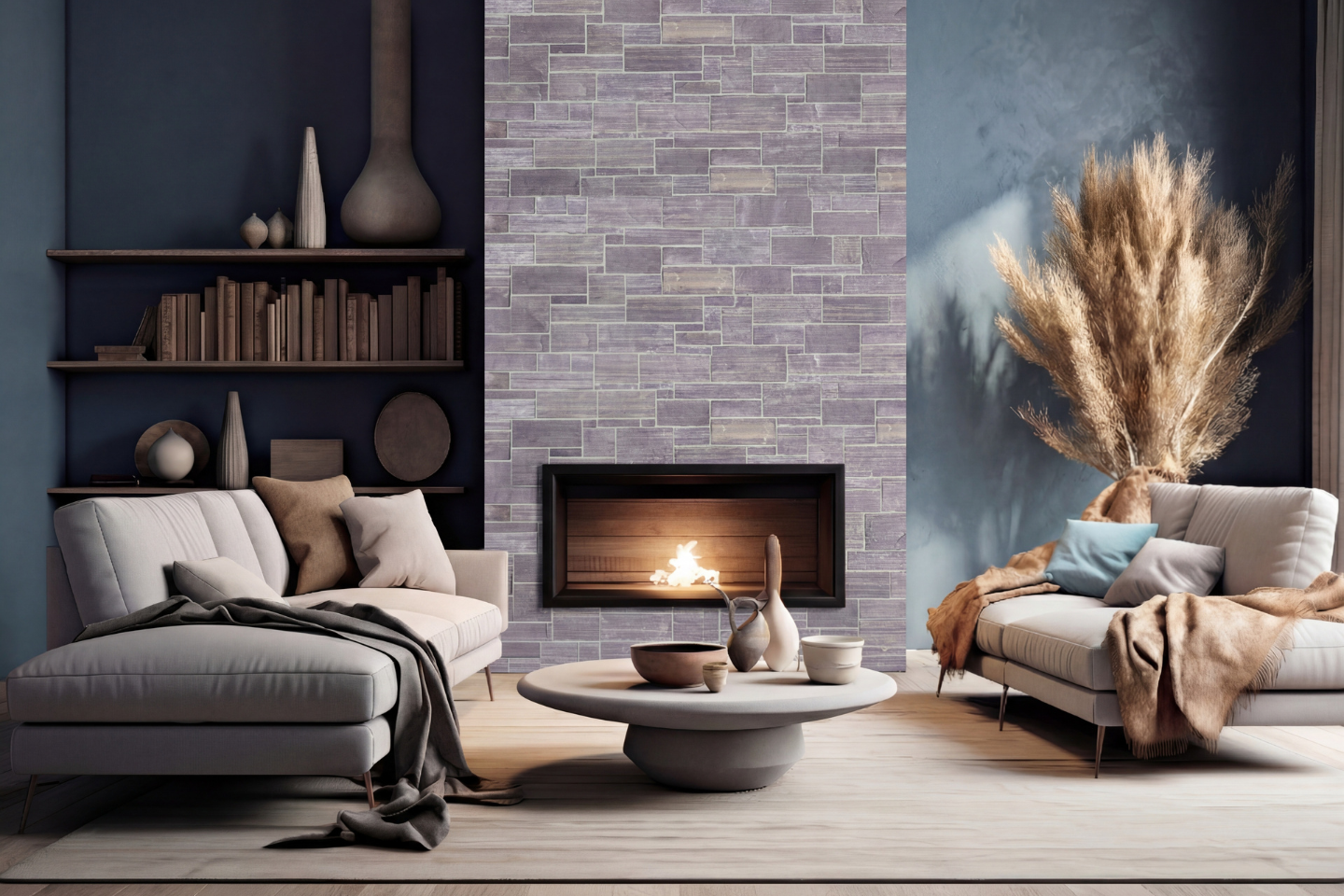 Ashford Grey Fireplace
